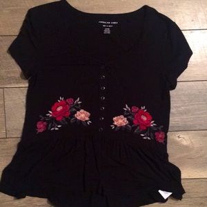 Oversized American eagle shirt